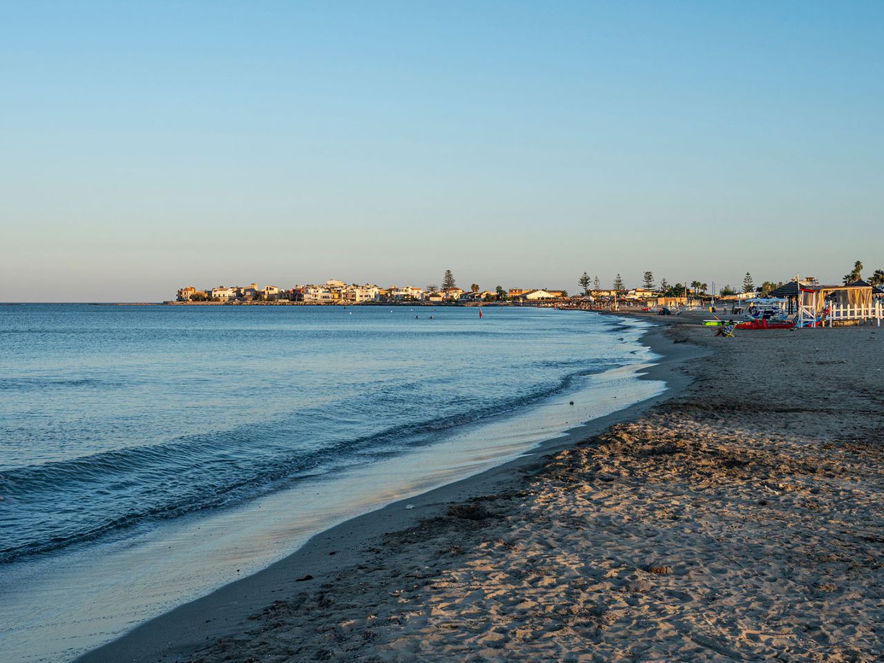 Strand in Marzamemi