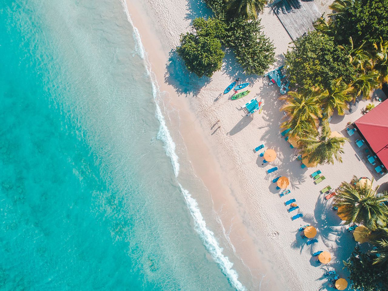Symbolfoto, Aerial Reiseziel Sommerurlaub 2023