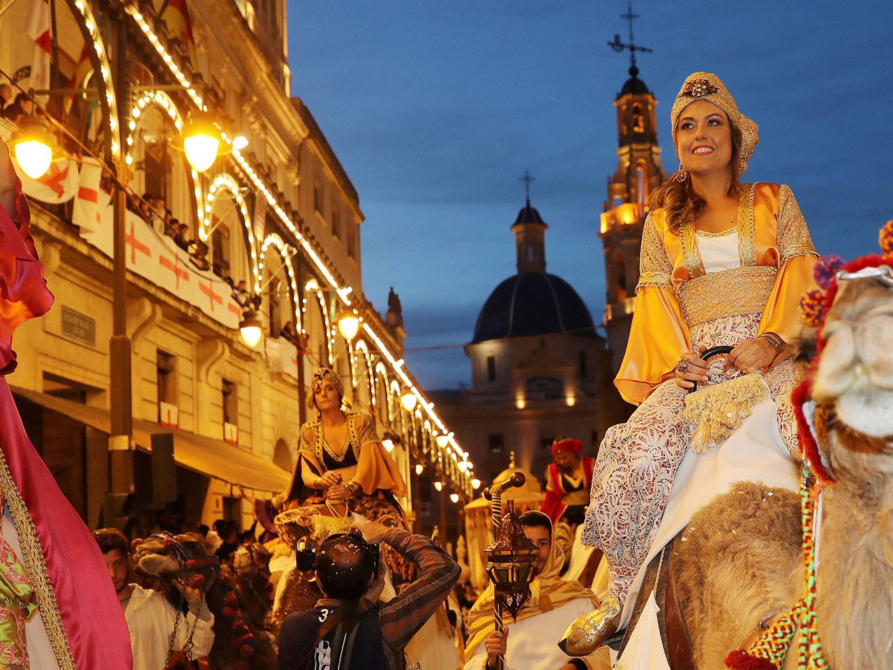Volksfest „Moros y Cristianos“ in Alcoy