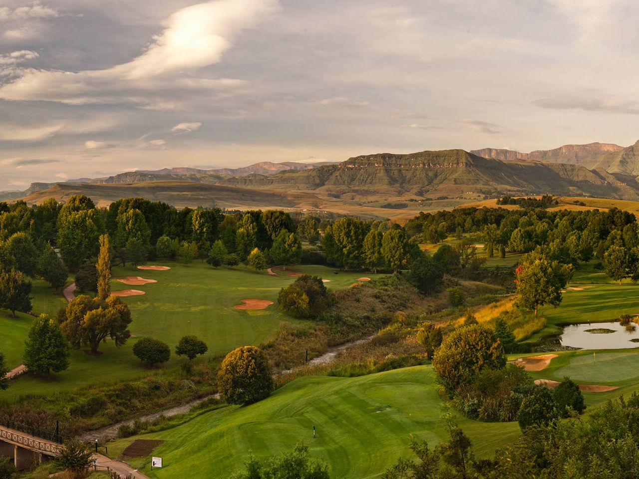 Champagne Sports Resort, Teil der Golf-Safari-Route