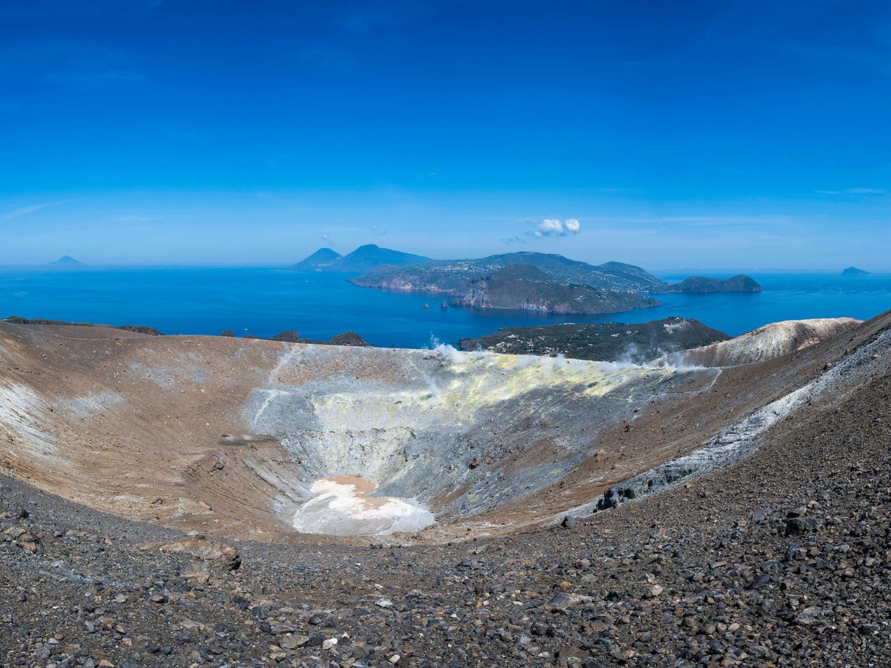 Gran Cratere, Insel Vulcano, Liparische Inseln