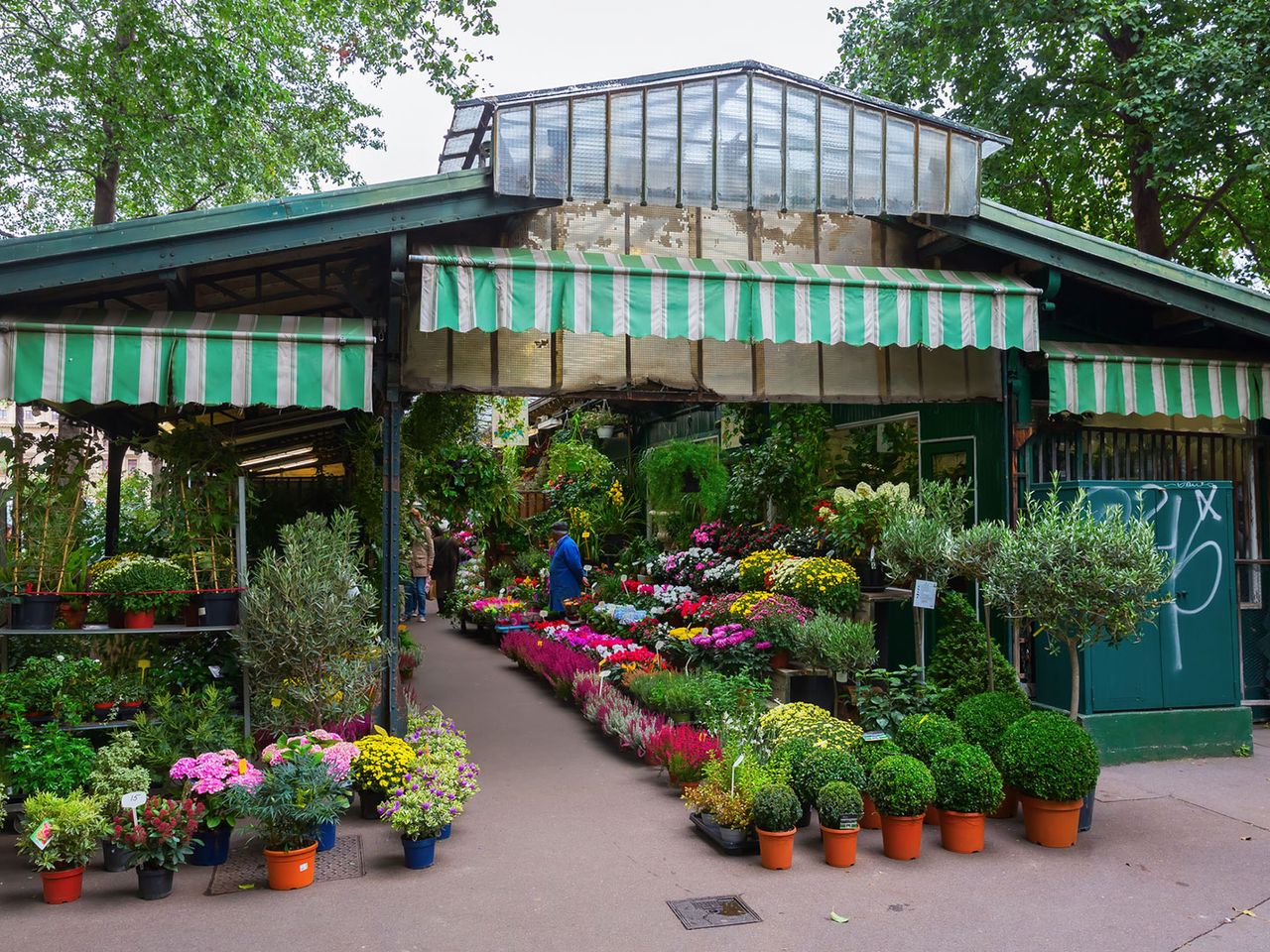 Blumenmarkt Marché aux Fleurs, Île de la Cité