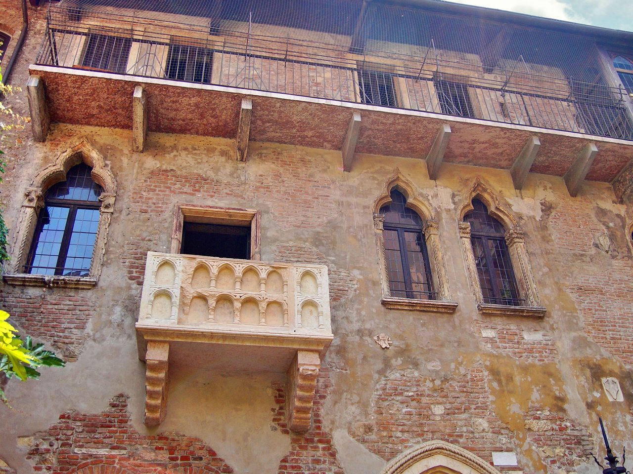 Casa di Giulietta, Balkon