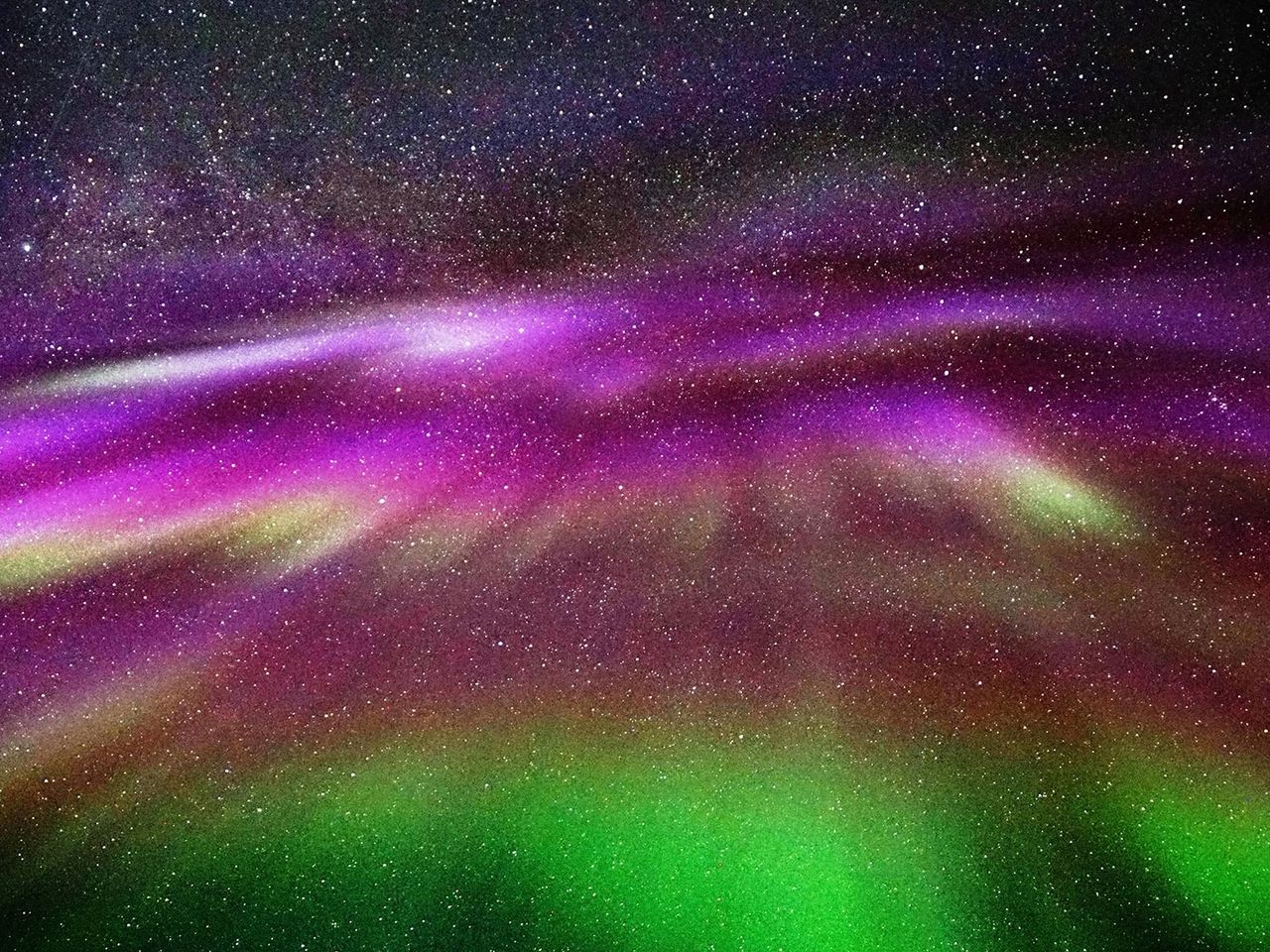 Nordlichter über Tromsø