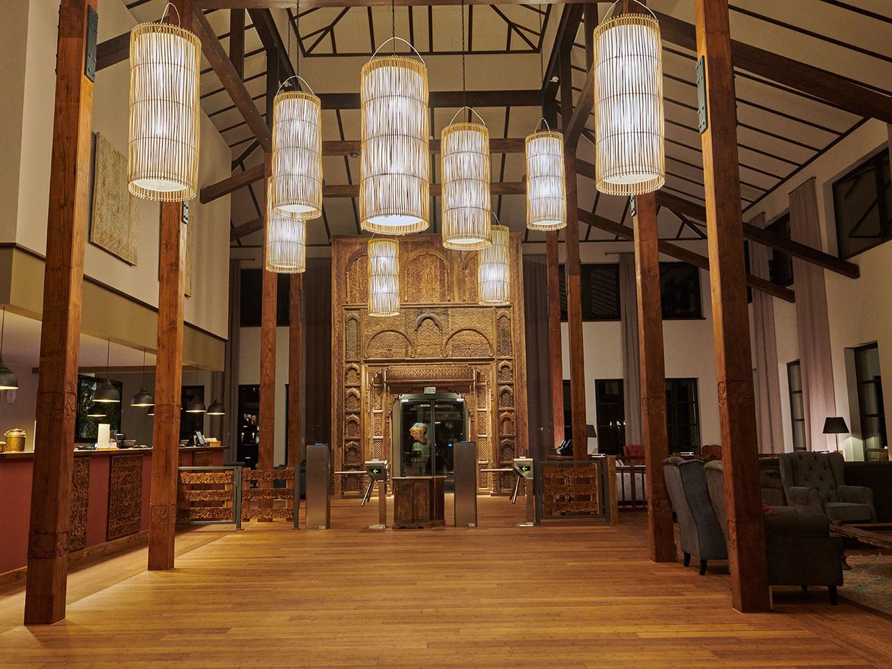 Vabali Spa, Lounge/Eingang in Hamburg