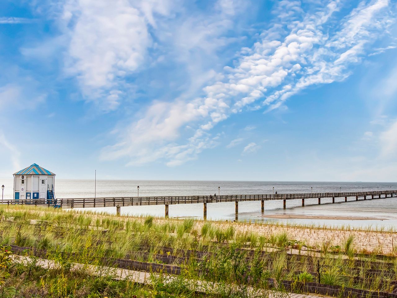 Ostseeort Lubmin in Mecklenburg-Vorpommern