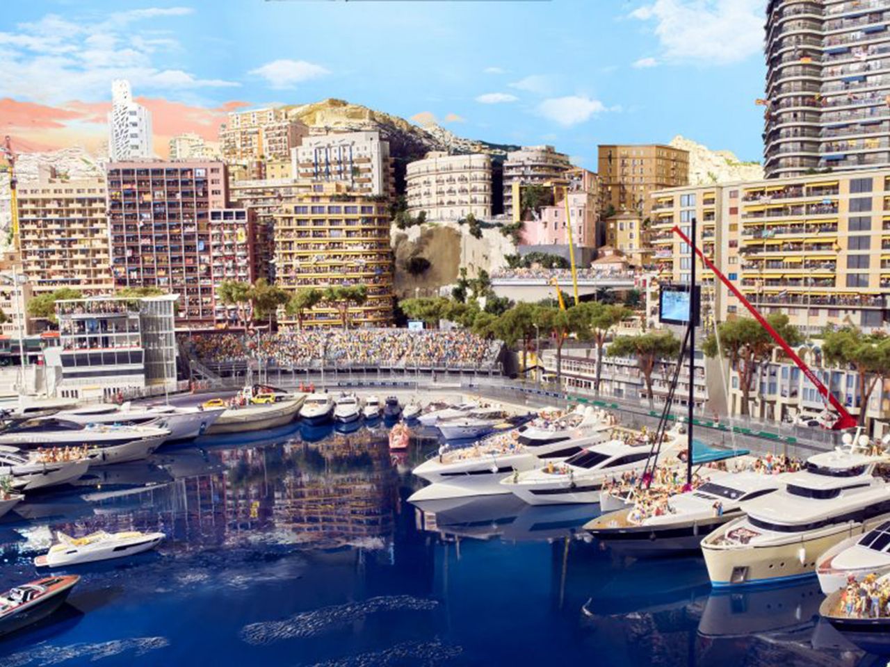 Monaco, Miniatur Wunderland Hamburg