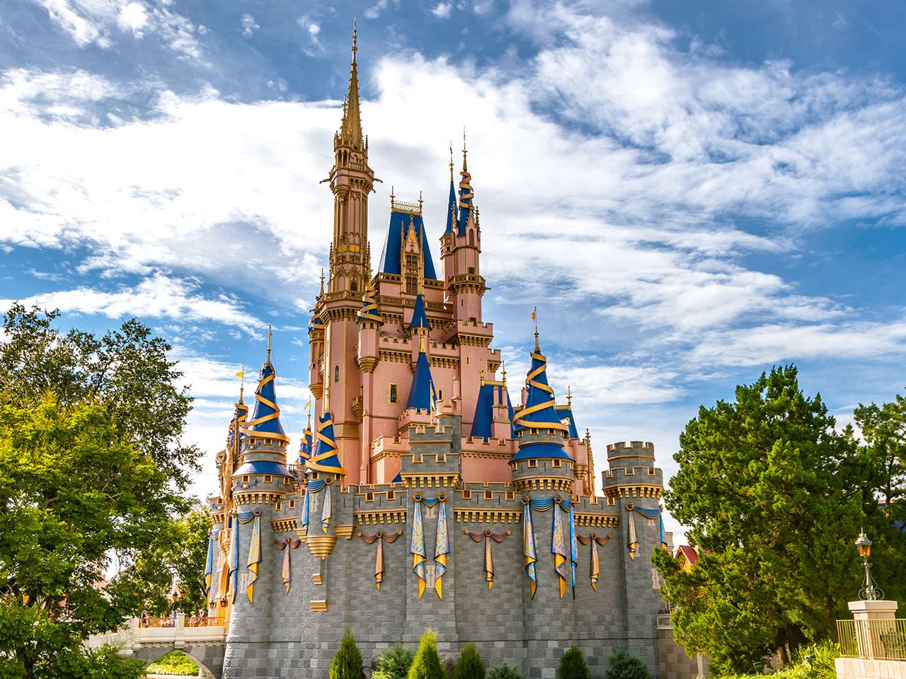 Cinderella-Schloss im Disney World Florida
