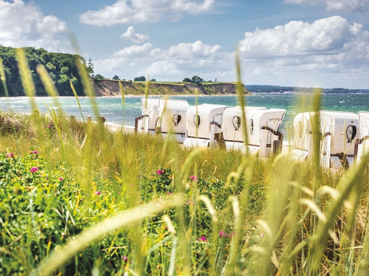 Der Ostseestrand am Resort Weissenhaus