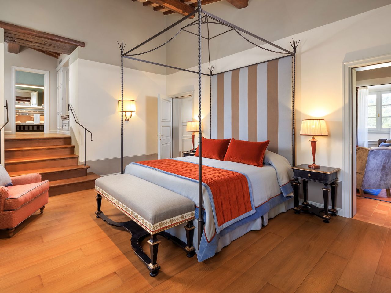 Suite Colonica in der Villa La Massa, Florenz