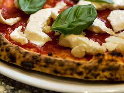 Pizza im Bonci Pizzarium, Rom, Italien