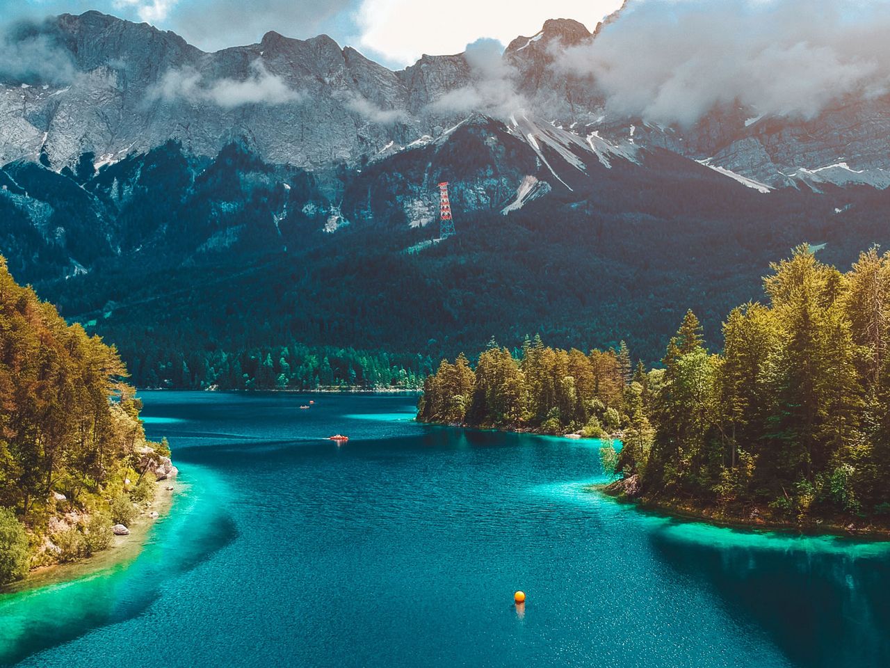 Eibsee in Bayern