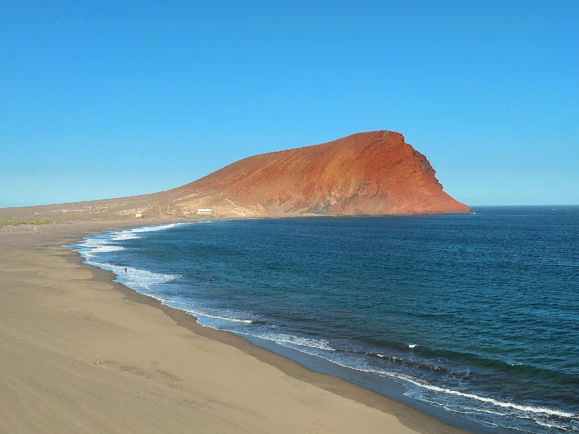 Strand La Tejita und Montaña Roja, Teneriffa