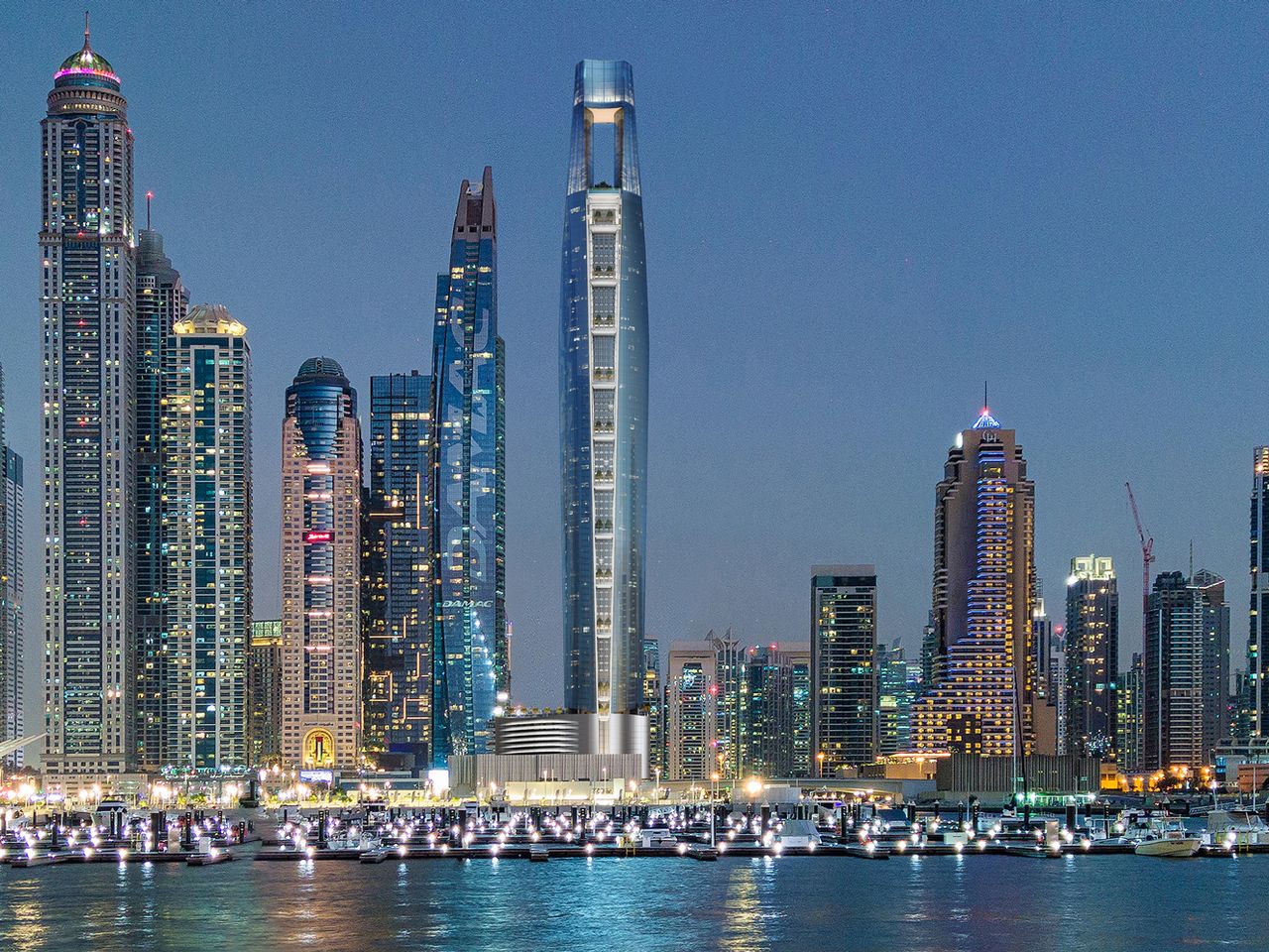 Dubai Skyline Ciel Dubai Marina/Vignette-Collection