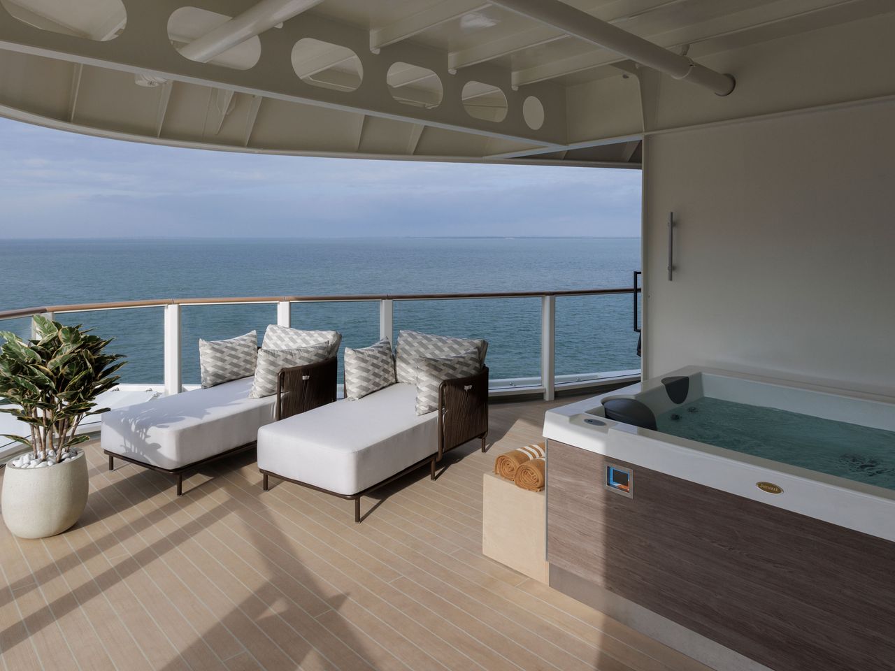 Veranda der Otium Suite, Silver Ray