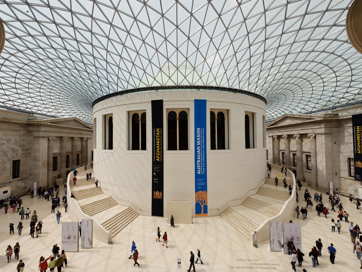 Great Court im British Museum, London
