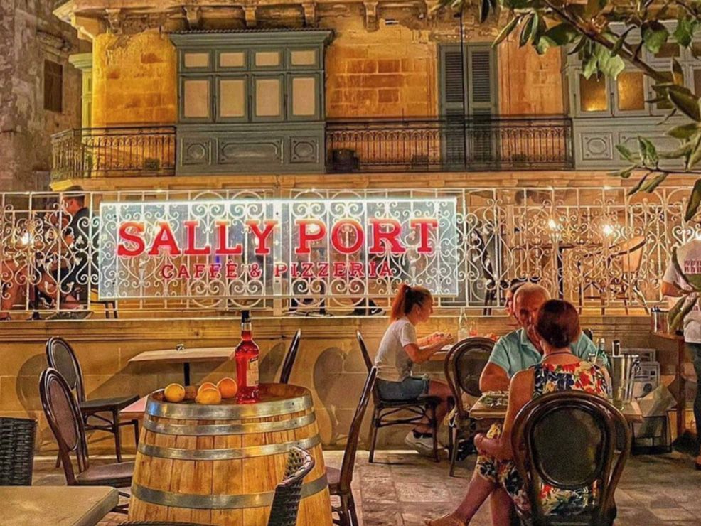 Pizzeria Sally Port in Valletta, Malta
