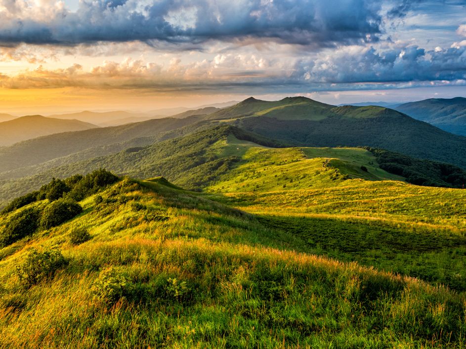 Bieszczady Gebirge, Polen