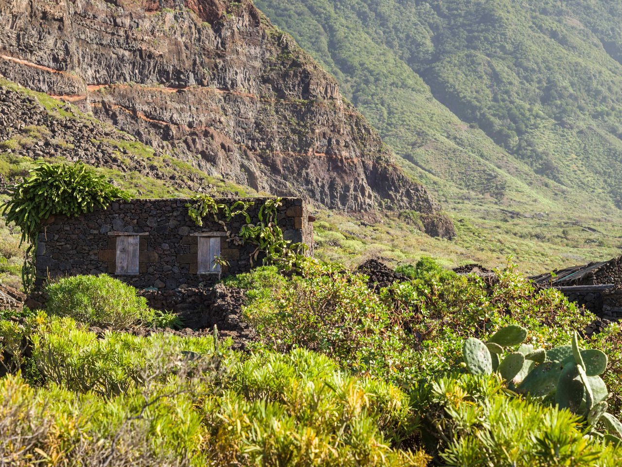 Haus im Freiluftmuseum Ecomuseo de Guinea auf El Hierro