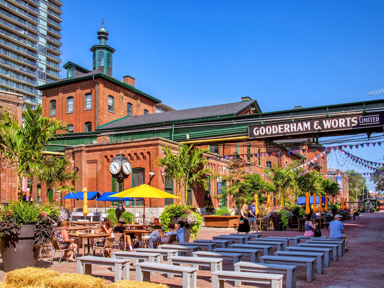 Distillery District in Toronto