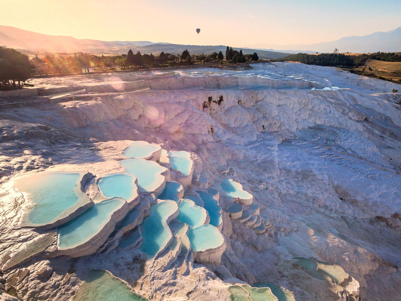 Kalksteinterrassen von Pamukkale