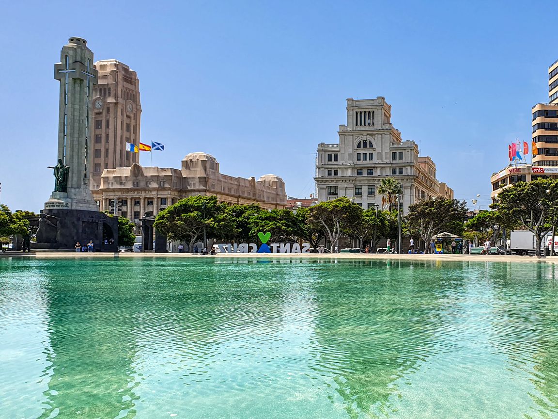 Plaza de España in Santa Cruz de Tenerife