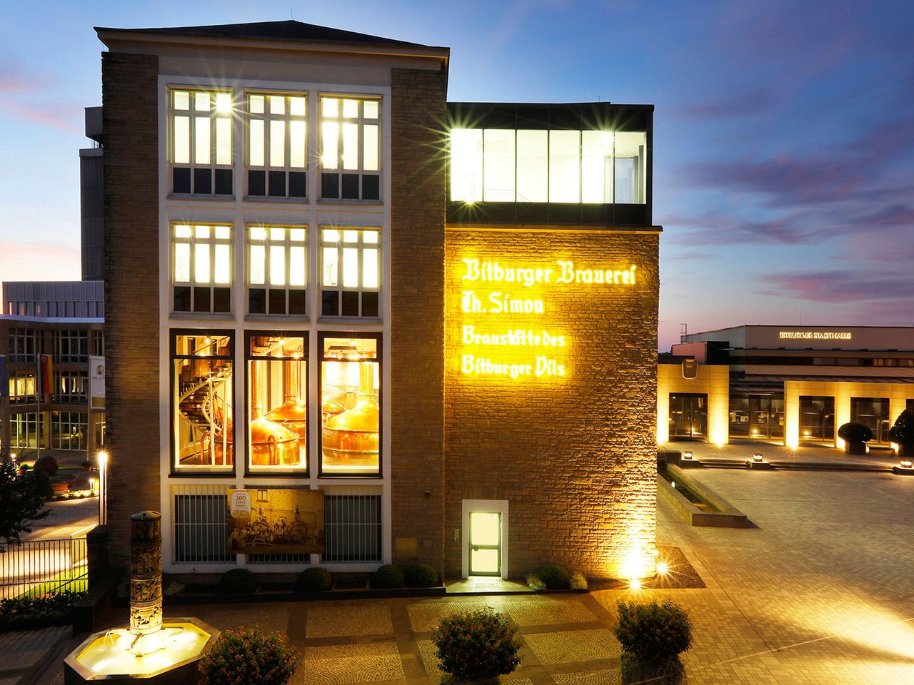 Bitburger Außenansicht