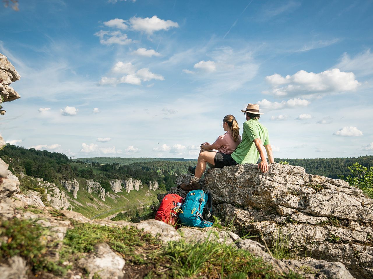 Zwölf Apostel im Naturpark Altmühltal bei Solnhofen