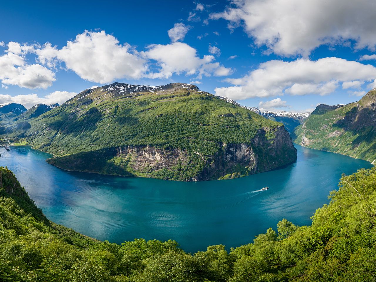 Geirangerfjord in Norwegen