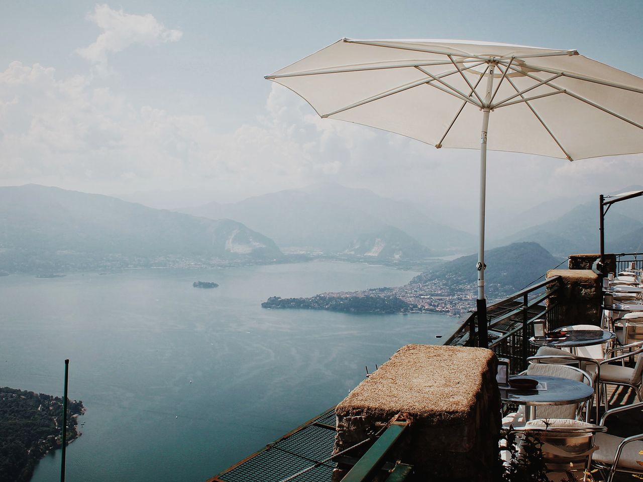 Lago Maggiore, Blick vom Sasso del Ferro