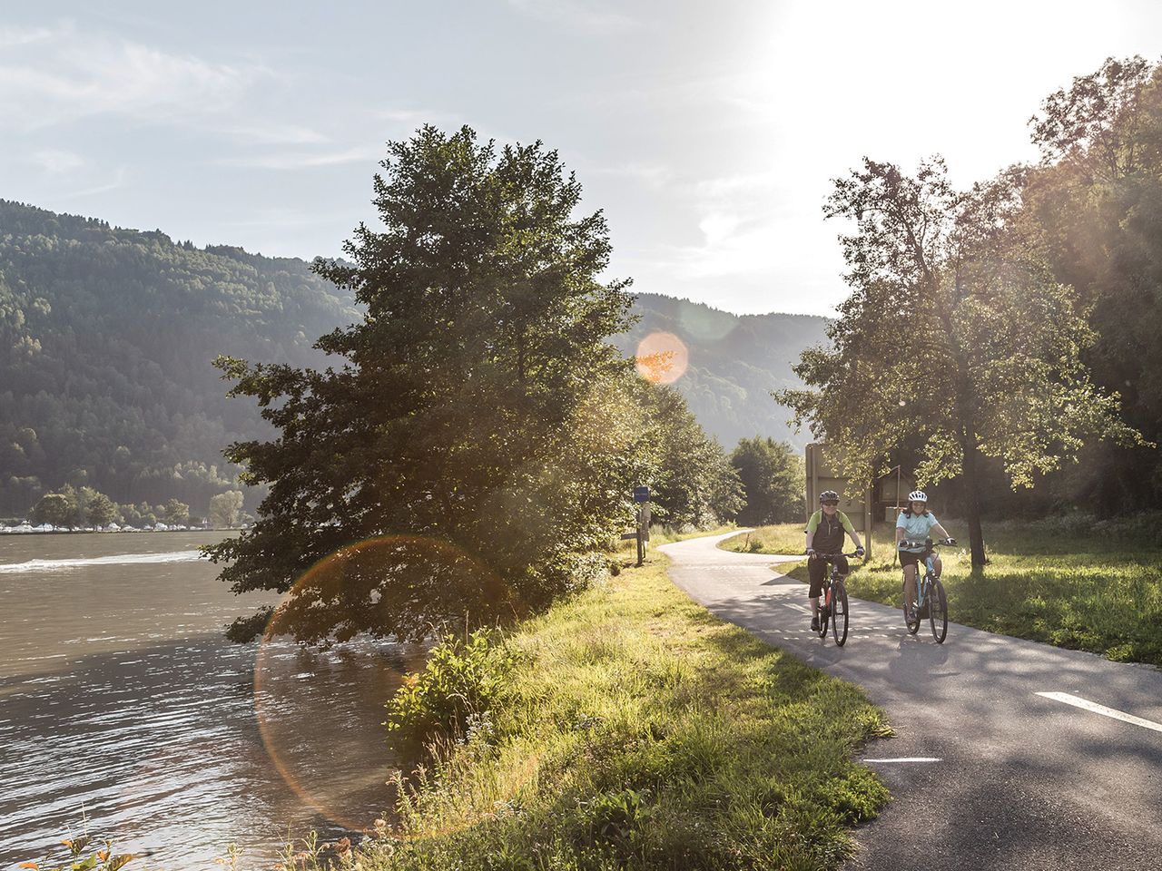 Oberösterreich Donauradweg