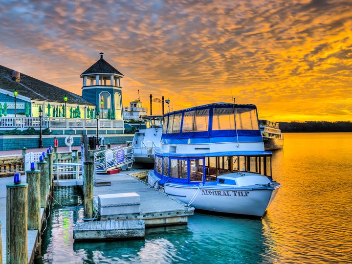 Boot in Alexandria nahe Washington D.C.