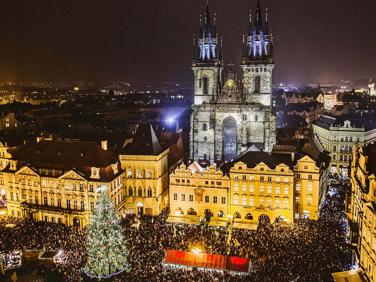 Prager Weihnachtsmarkt, Teynkirche
