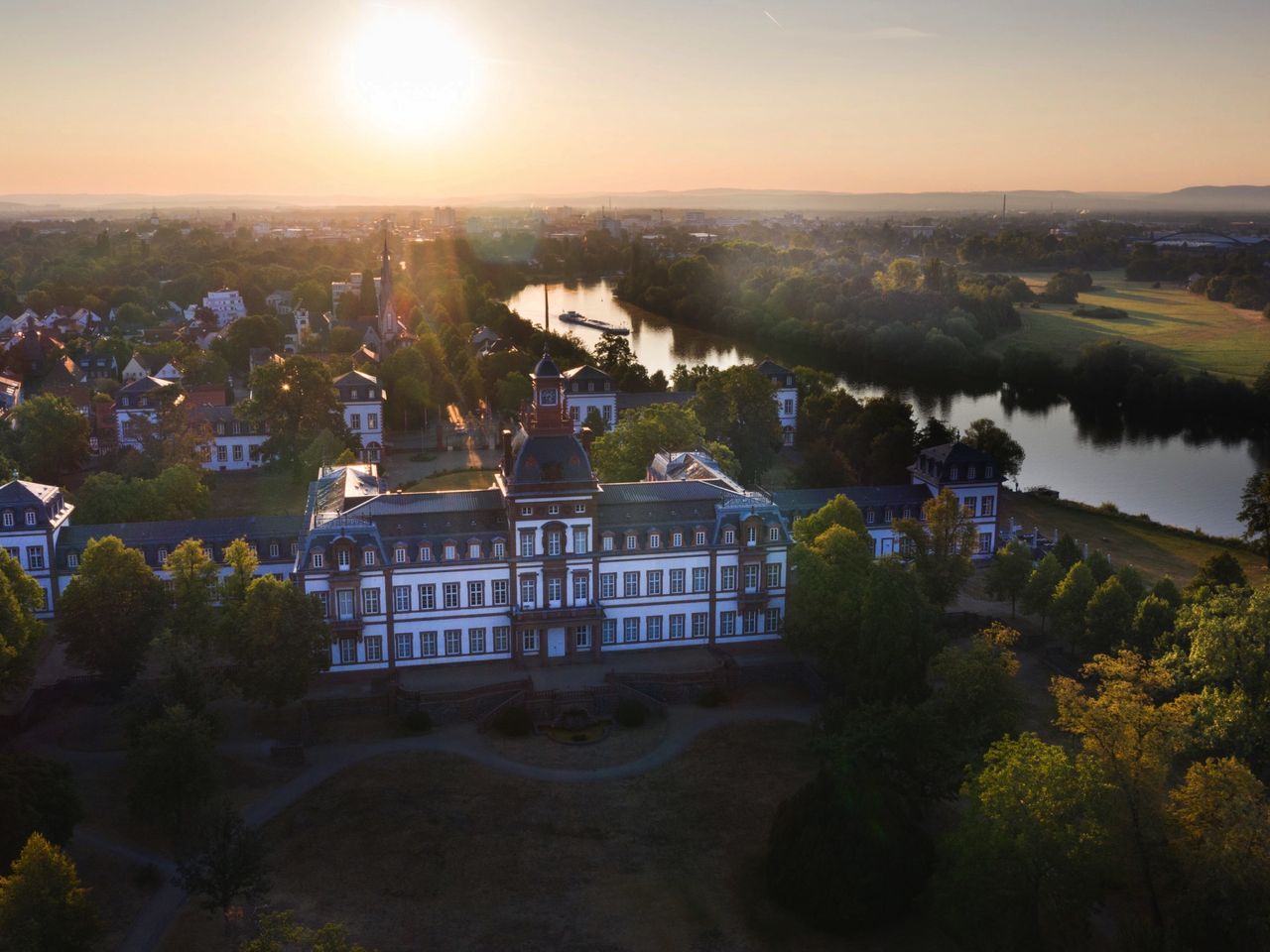 Blick über Hanau