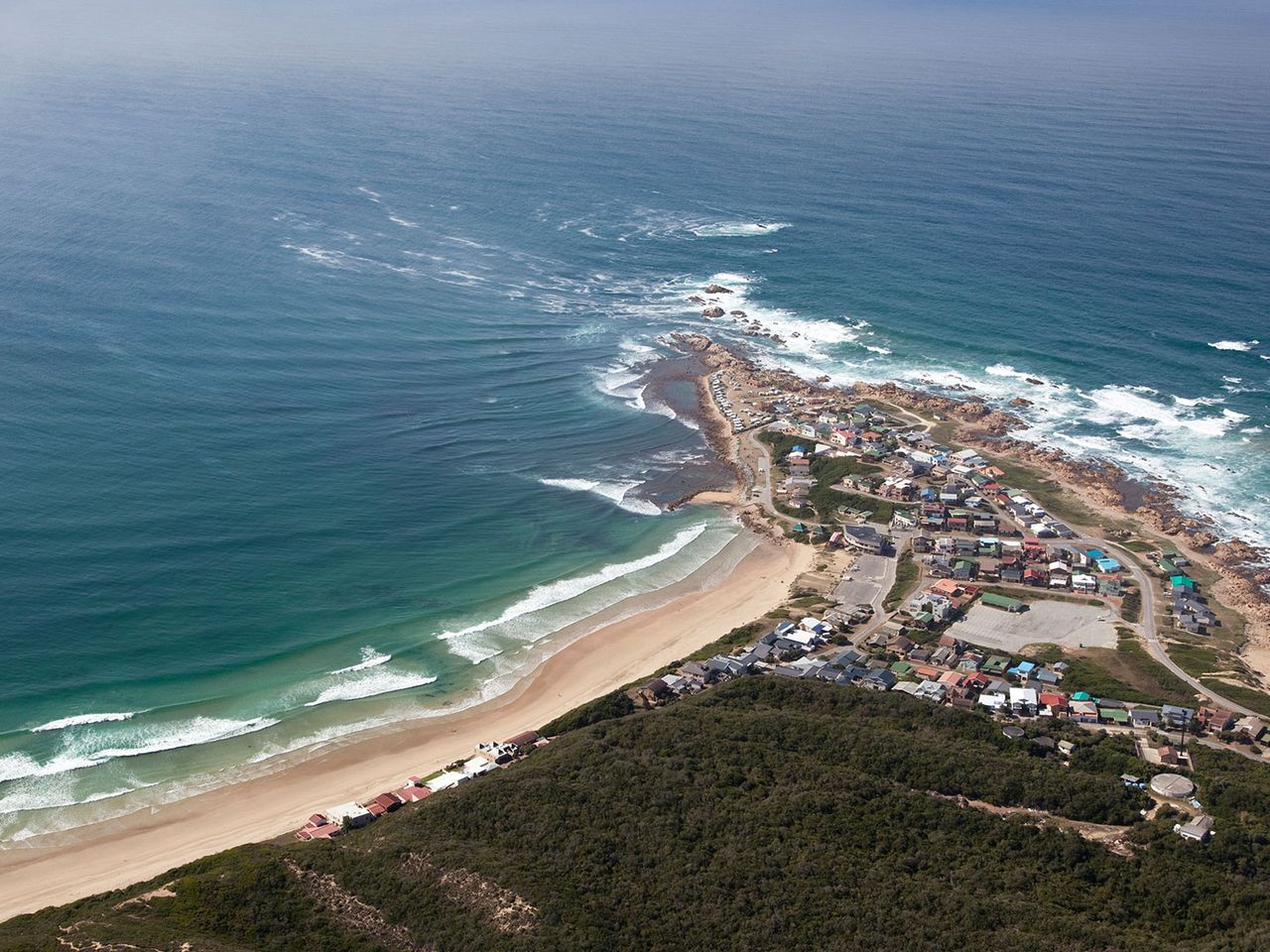 Buffelsbaai, Buffalo Bay, Strand in Südafrika