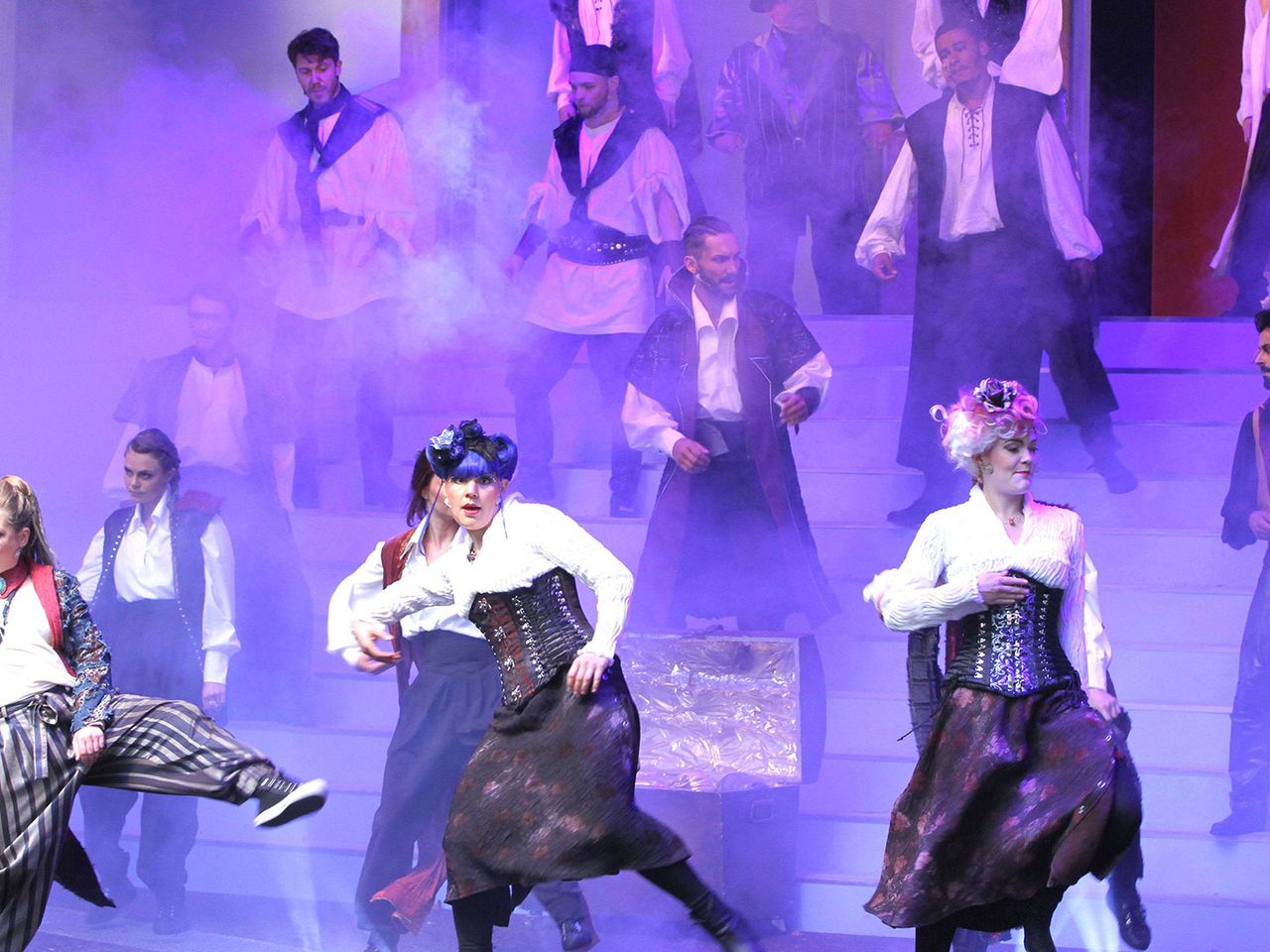 Schauspieler bei den Vineta-Festspielen auf Usedom