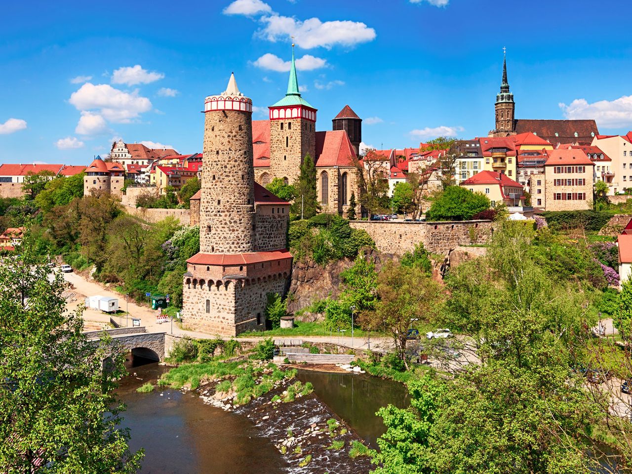 Stadtansicht Bautzen in Sachsen