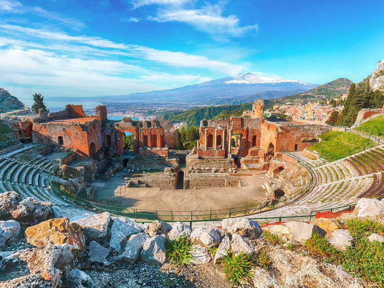 Antikes Theater in Taormina