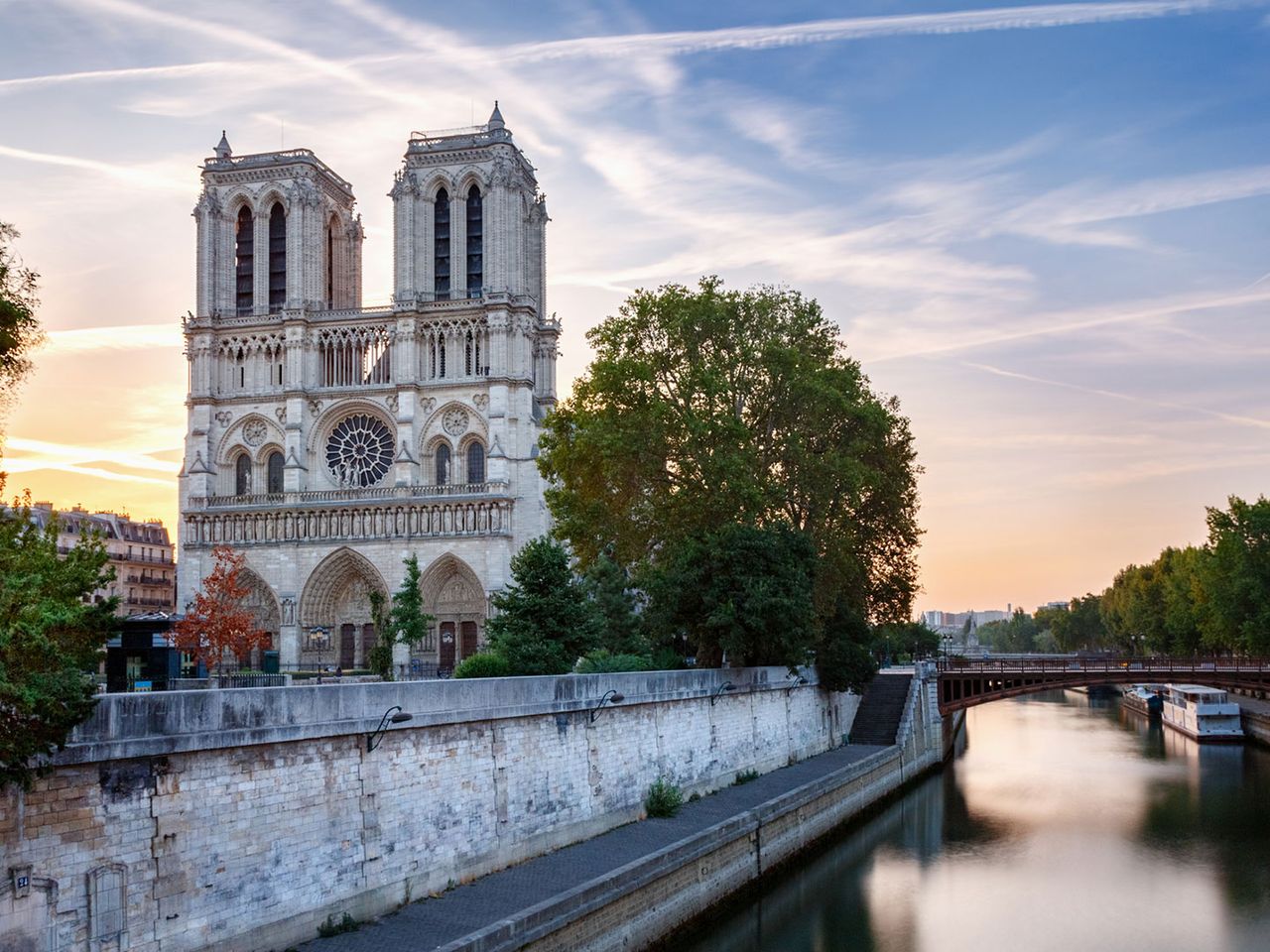 Kathedrale Notre-Dame de Paris, vor dem Großbrand 2019