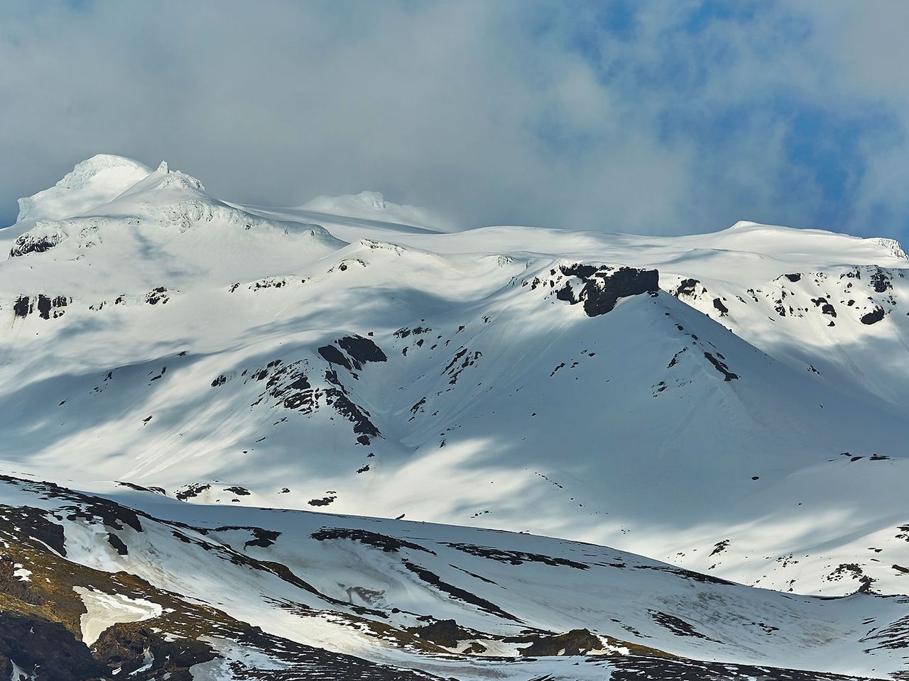 Gletscherlandschaft des Eyjafjallajökull