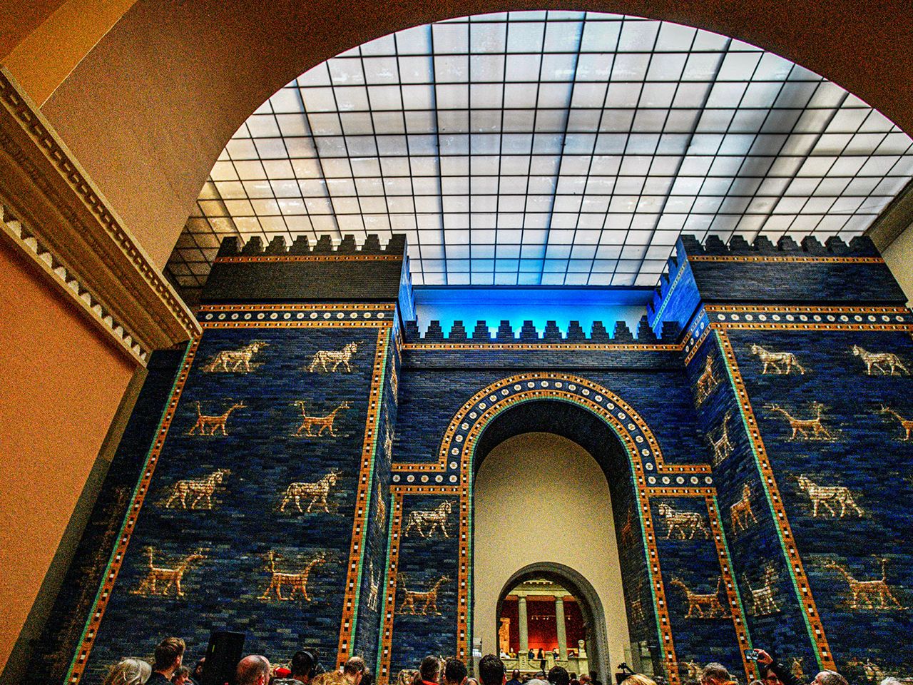 Ischtar-Tor im Vorderasiatischen Museum, Pergamonmuseum Berlin
