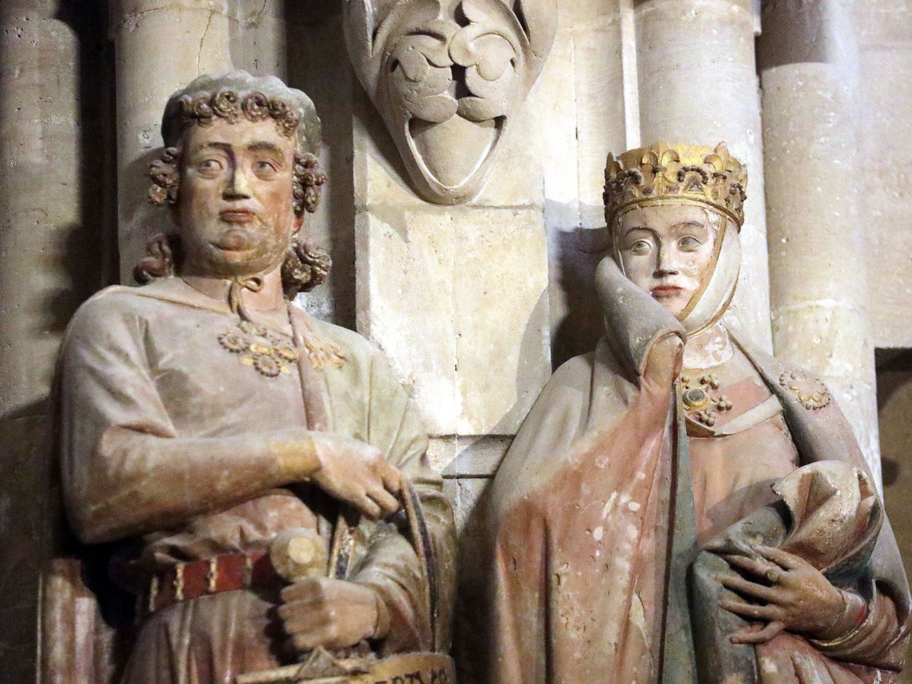 Die Stifterfiguren Ekkehard II. und Uta im Naumburger Dom