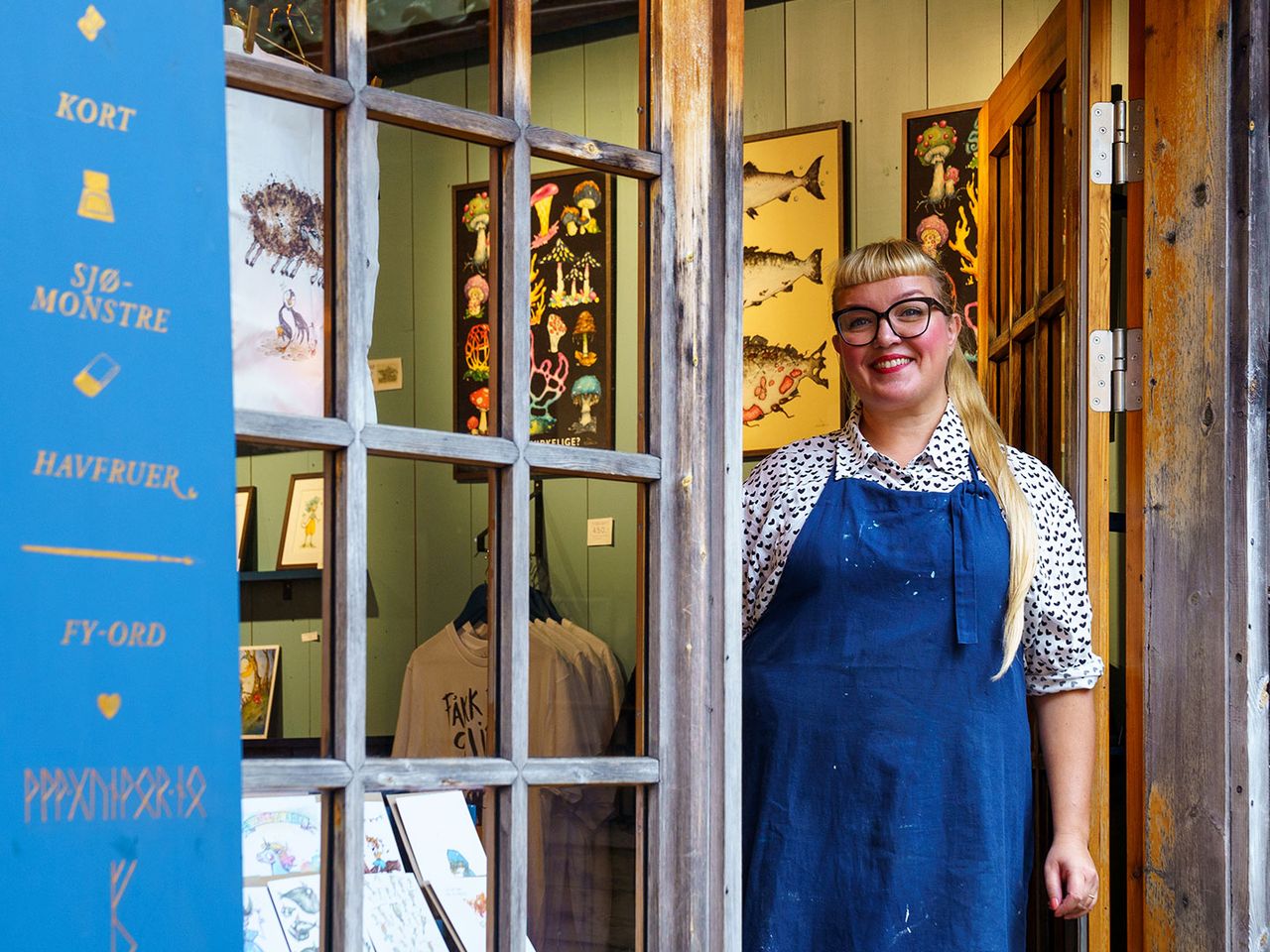 Gunvor Rasmussen, Illustratorin aus Bergen