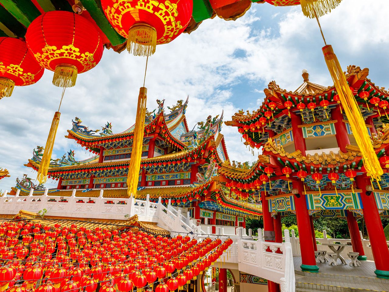 Thean Hou Tempel auf den Robson Heights, Kuala Lumpur