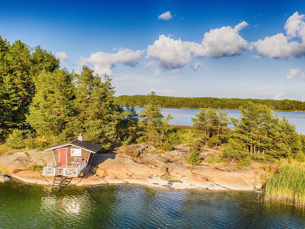 Haus am Schärenmeer in Westfinnland
