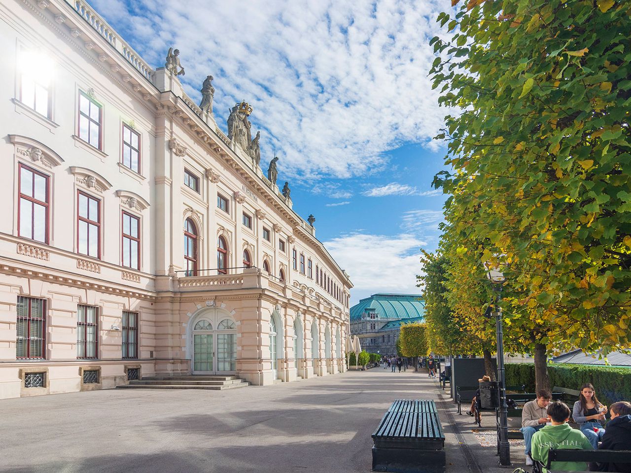 Museum Albertina in Wein, Seite