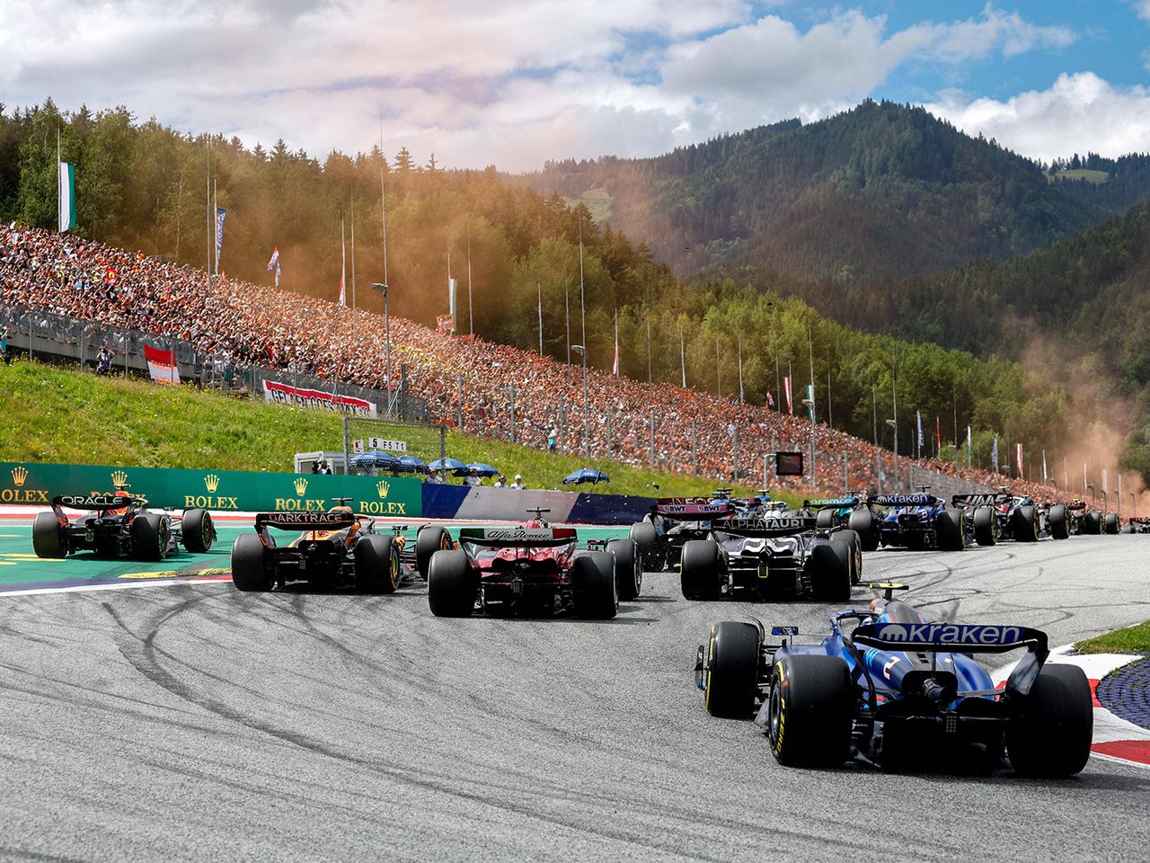 Formel 1 am Red Bull Ring in Spielberg, Steiermark