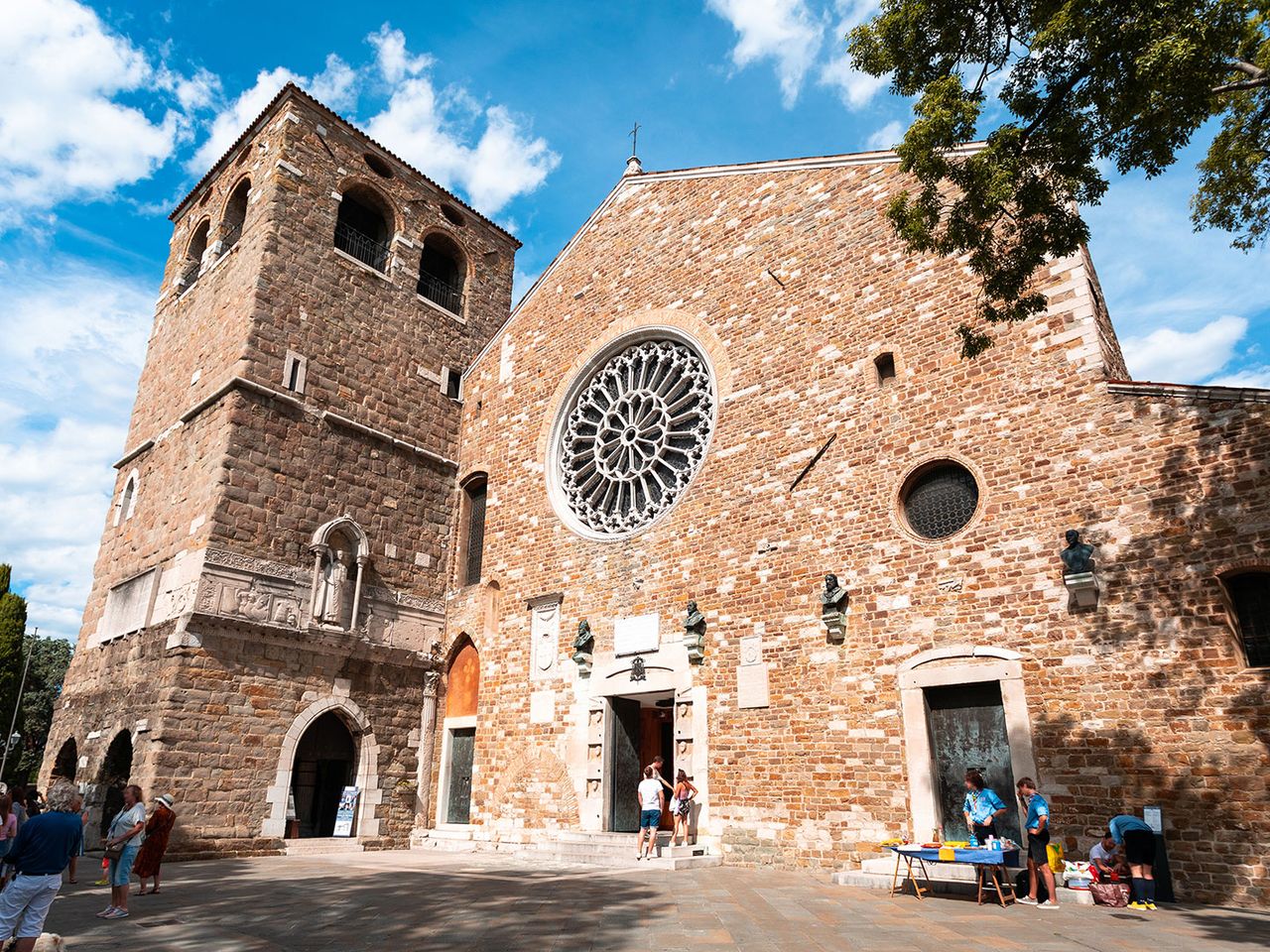 Kathedrale von Triest von außen