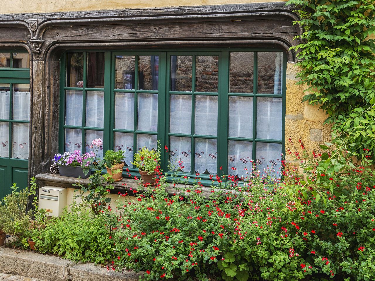 Bourbon-Lancy in Burgund, Frankreich