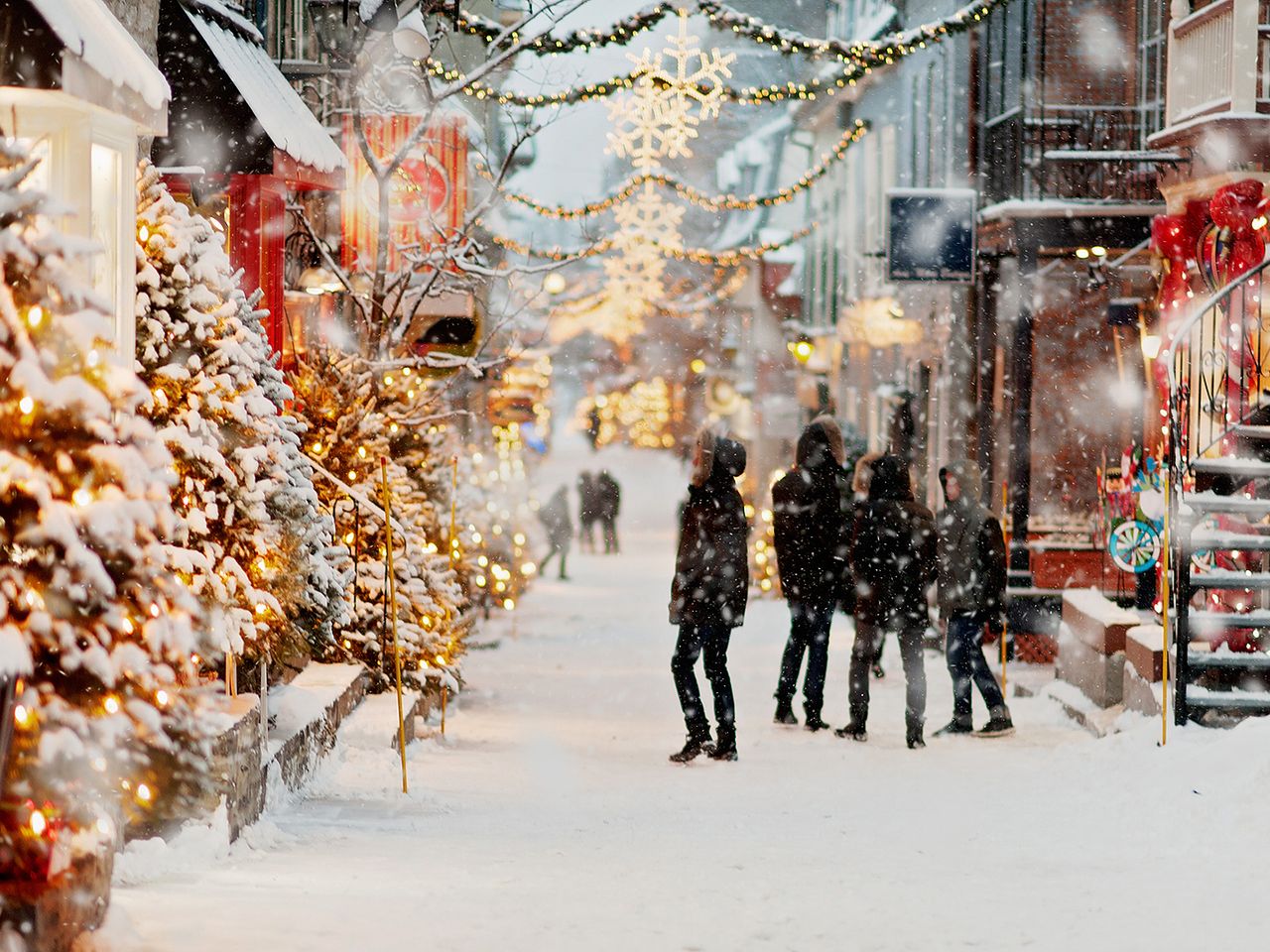 Weihnachten in Québec City